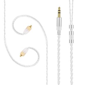 SE215 Cable Compatible with SE215, SE315, SE425, SE535, MAGAOSI K5, LZ A4 Earphones, MMCX Detachable Earphone Cable, 4ft