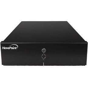Navepoint DVR Security Heavy Duty Lock-Box with Fan 18 Inch x 18 Inch x 5 Inch Black