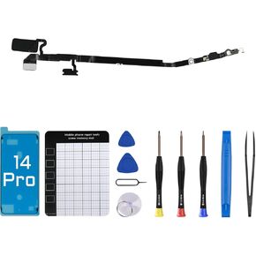 for iPhone 14 PRO WiFi WLAN Bluetooth Antenna Signal Replacement for iPhone 14PRO Bluetooth Wireless Connector Flex Cable Part 6.1" with Repair Tool Fix Kit A2636 A2638 A2639 A2640 A2483