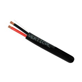 209-2320/BK 2 Conductor 14 AWG Speaker Cable (Black | 500 ft Pull Box)