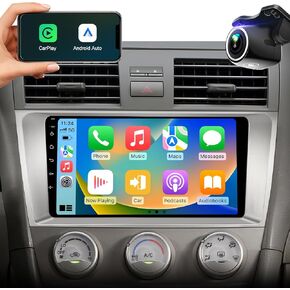 5G WiFi Android 12 Car Stereo for Toyota Camry 2006 2007 2008 2009 2010 2011, 9 Inch IPS HD Touch Screen Car Radio Wireless CarPlay Android Auto, GPS FM/SWC Bluetooth 1080P Backup Camera