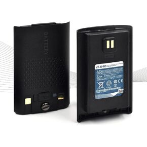 elxjar (2-Pack) 7.4V 2800mAh UV-17R Li-ion Replacement Two Way Radio Battery for UV-17 PRO V2,UV 17R Walkie Talkies