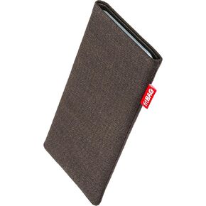 حافظة Jive Blue مصممة خصيصًا لهاتف Apple iPhone Xs Max | صنع في ألمانيا | غطاء جراب من القماش الناعم مع بطانة من الألياف الدقيقة لتنظيف الشاشة in Kuwait