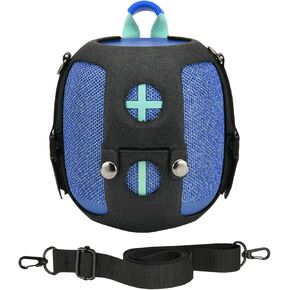 TXEsign Travel Carrying Case for Wonderboom 3, Hard Shell Protective Case for Ultimate Ears WONDERBOOM 3/2 Portable Bluetooth Speaker, EVA Travel Carrying Case with Adjustable Shoulder Strap