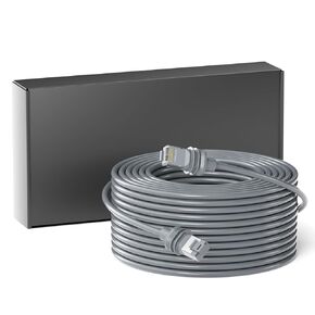 100ft Starlink Gen 3 Cable, Waterproof Satellite Replacement Standard V3 Cable for Starlink Rectangular Satellite Gen 3 Starlink Cable Extension Starlink Accessories (100FT)