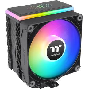 Thermaltake ASTRIA 400 ARGB CPU cooler, Comaptible with latest Intel LGA 1700 and AMD AM5 CPU, Single Tower, 230W TDP cooling power, CL-P120-CA12SW-A