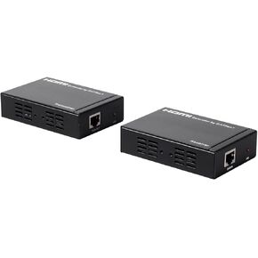 Monoprice HDMI Extender Over Single CAT6 (TCP/IP) - 100 Meters (328 Feet) With IR Support, HDCP 1.1 - Blackbird Series