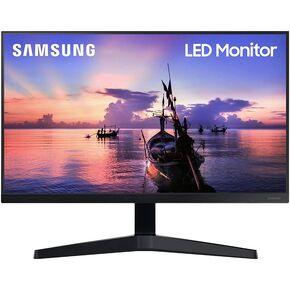 SAMSUNG 27-inch T35F LED Monitor with Border-Less Design, IPS Panel, 75hz, FreeSync, and Eye Saver Mode (LF27T350FHNXZA), Dark Blue Gray (Renewed) in Kuwait