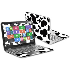 MightySkins Skin Compatible with HP Envy x360 15.6" - Cow Print | Protective, Durable, and Unique Vinyl Decal wrap Cover | Easy to Apply, Remove, and Change Styles | Made in The USA