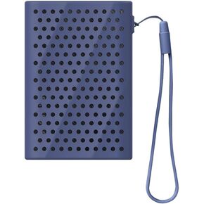 Silicone Case Cover for Samsung T9 Solid State Drive,Portable Silicone Protective Sleeve Cover for Samsung T9 Solid State Drive Skin Cover (Dark Blue)