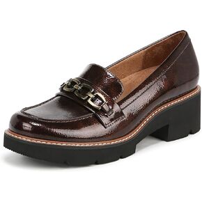 Naturalizer Womens Cabana Lug Sole Slip on Loafer