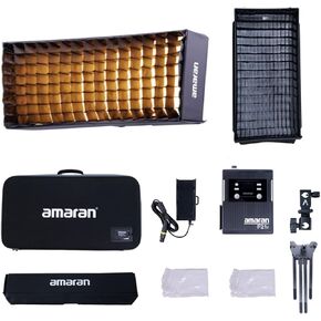 Amaran F21x 100W Flex LED Light Mat, Bi-Color 2500K-7500K Video Light Support DMX Sidus Link App Control for Video Photography in Saudi Arabia