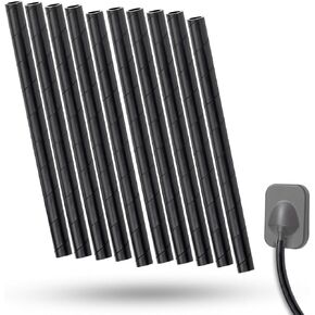 ADS Cord Protector for Phone Charger | Pack of 10 Cable Protector | Charger Protector & Cord Protectors from Pets No Chew | Spiral Cable Protector & Spiral Cable Wrap for Dental X-Ray Sensor