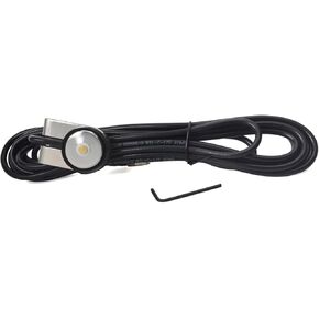 TWAYRDIO NMO Mount with 13ft RG58 Coaxial Cable PL259 Connector for HF VHF UHF NMO Antennas for Motorola Midland Radio Transceiver