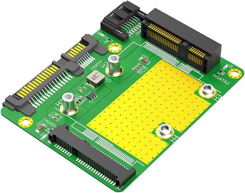 New Version Dual mSATA SSD to Dual SATA3 Adapter in Saudi Arabia