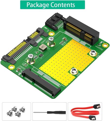 New Version Dual mSATA SSD to Dual SATA3 Adapter in Saudi Arabia