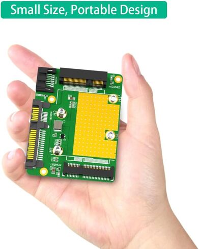 New Version Dual mSATA SSD to Dual SATA3 Adapter in Saudi Arabia