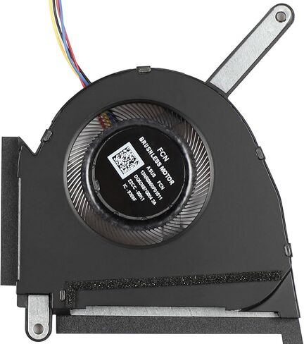 استبدال مروحة تبريد وحدة المعالجة المركزية + وحدة معالجة الرسومات الجديدة لـ ASUS TUF Dash (2022) F15 FX517 FX517Z FX517ZC FX517ZR FX517ZE/ZM RTX 3050 3050Ti Series FP85 DFS5K22305283E FP86 DFS5K22115371E DC5V 0.5A in Saudi Arabia