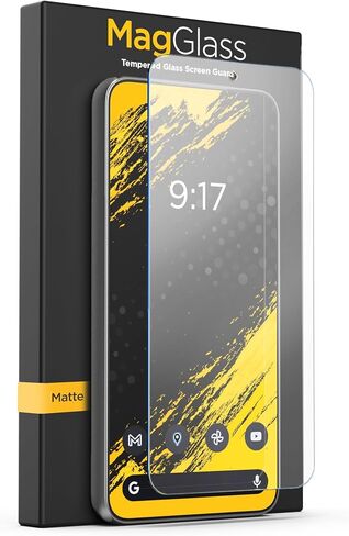 magglass Matte Screen Protector for Samsung Galaxy S24 , Anti Glare Tempered Glass with Easy Applicator (S24) in Saudi Arabia