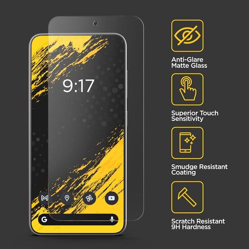 magglass Matte Screen Protector for Samsung Galaxy S24 , Anti Glare Tempered Glass with Easy Applicator (S24) in Saudi Arabia