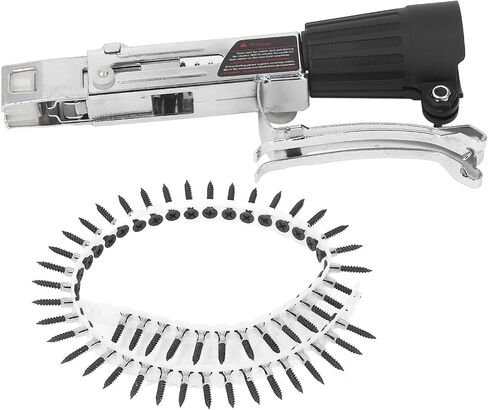 Chain Screw Gun, Packaging Machine, Chain Nail Gun Adapter Aluminum Alloy Corrosion Proof Depth Adjustment Electric Drill Automatic Chain Screw Gun Adapter in Saudi Arabia
