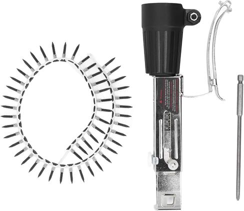 Chain Screw Gun, Packaging Machine, Chain Nail Gun Adapter Aluminum Alloy Corrosion Proof Depth Adjustment Electric Drill Automatic Chain Screw Gun Adapter in Saudi Arabia