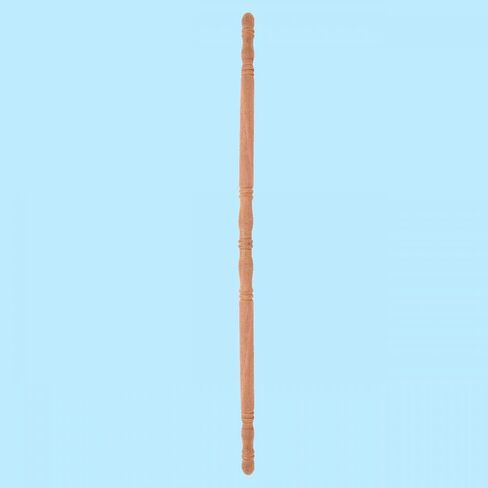 Renovators Supply واقيات زوايا البلوط الداكن - واقيات زوايا الأثاث التقليدية - واقي زوايا الحائط المزخرف - واقي حافة الجدار الرملي - واقيات زوايا سلامة الأطفال - 99.25 بوصة، عبوة من قطعة واحدة in Kuwait
