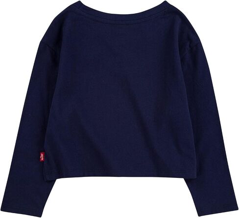 تي شيرت Levi's® للفتيات الصغيرات بأكمام طويلة (طفل صغير) in Saudi Arabia