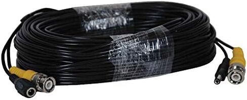 Lorex MCBL-BNCW، كابل طاقة/فيديو أمان BNC بطول 60 قدمًا، متوافق مع جميع كاميرات المراقبة Lorex MPX/التناظرية بدقة تصل إلى 2K (4MP)، عبوتان in Saudi Arabia