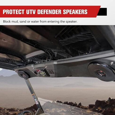 حامل صوت A & UTV PRO لبطانة السقف الأمامي Can Am Defender العلوية، وسادات لوحة سماعات يدوية لملحقات Can-Am Defender Max HD8 HD10، استبدل OEM #715003098 in Saudi Arabia