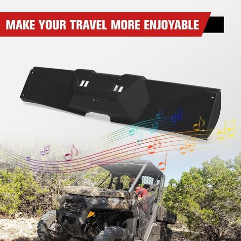 حامل صوت A & UTV PRO لبطانة السقف الأمامي Can Am Defender العلوية، وسادات لوحة سماعات يدوية لملحقات Can-Am Defender Max HD8 HD10، استبدل OEM #715003098 in Saudi Arabia