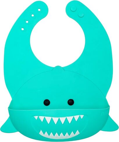 melii Silicone Weaning Bib for Babies & Toddlers, Large Food Catcher in Saudi Arabia