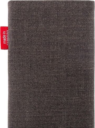 حافظة Jive Blue مصممة خصيصًا لهاتف Apple iPhone Xs Max | صنع في ألمانيا | غطاء جراب من القماش الناعم مع بطانة من الألياف الدقيقة لتنظيف الشاشة in Kuwait