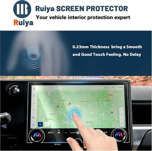 Ruiya Screen Protector for Lexus IS 10.3" Display Touchscreen 9HD Tempered Glass Compatible with 2021-2024 2025 Lexus IS300 / IS350 / IS500 F Sport(Not for 2026 Lexus IS) in Saudi Arabia