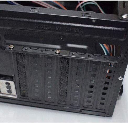 6 قطع فتحة PCI غطاء مرشح الغبار قوس توسيع لوحة فارغة حالة الكمبيوتر فارغة مع 6 مسامير in Kuwait