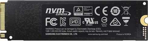 حزمة SAMSUNG MZ-V7S2T0B/AM 970 EVO Plus NVMe M.2 SSD 2 تيرابايت مع حزمة حماية محسنة CPS لمدة عام واحد in Saudi Arabia