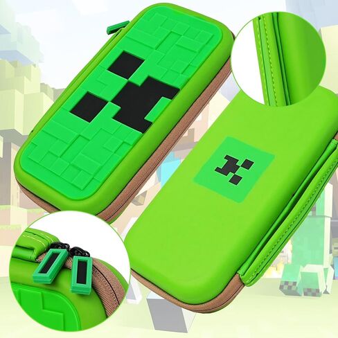 TIKOdirect Carrying Case Accessories for Switch,Portable Travel Case with Soft Protective Case, Screen Protectors and Thumb Grip caps, Green in Saudi Arabia