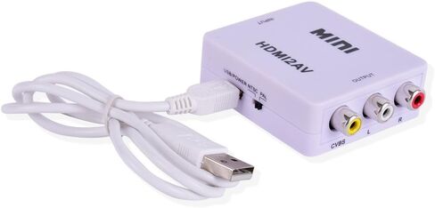 Mini Composite HDMI CVBS RCA to AV Video Converter Adapter 720p 1080p HRCA in Saudi Arabia