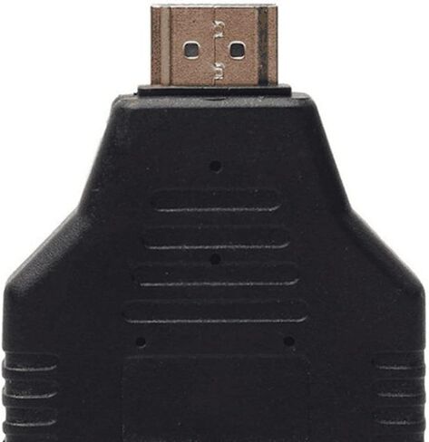 SaiDian 1 قطعة HDMI 1 في 2 محول 1080P ذكر إلى ثنائي HDMI أنثى DVD مقسم صوت محول HD تحويل التوصيل in Kuwait