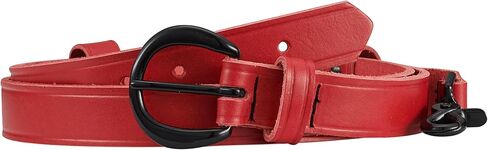 محافظ Perfect Fit Shield مزودة بحزام راديو جلدي لرجال الإطفاء مع أجهزة سوداء مخططة عاكسة وجلد إطفاء أحمر in Saudi Arabia