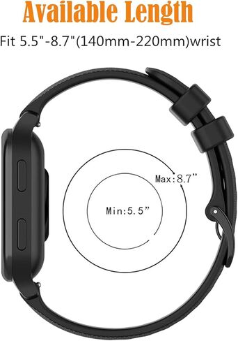 عبوتان من سوار المعصم المقاوم للماء متوافق مع Garmin Vivoactive 4S / Venu 3S / Venu 2S / Vivomove 3S، حزام بديل سريع الإصدار 18 مم للنساء والرجال in Kuwait
