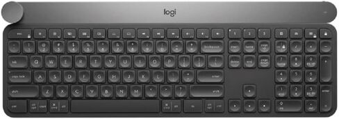 لوحة مفاتيح لاسلكية متقدمة من Logitech Craft مع ماوس لاسلكي ومحول دونجل وحزمة محور USB 3.0 (4 قطع) in Kuwait