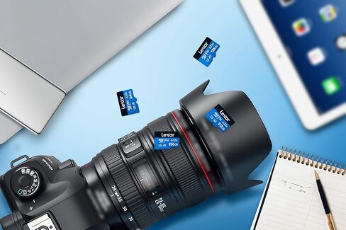 بطاقة Lexar 633x 128GB Micro SD، بطاقة microSDXC UHS-I + محول SD، بطاقة ذاكرة microSD تصل إلى 100 ميجابايت/ثانية للقراءة، A1، الفئة 10، U3، V30، بطاقة TF للهواتف الذكية/الأجهزة اللوحية/كاميرات IP (LMS0633128G-BNAAA) in Saudi Arabia