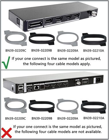 BN39-02210A One Connect Cable Compatible with Samsung TV for UN55KS800F UN49KS7000F UN65MU800D UE78KS9000T 8.4 FT Fiber Optic Cable(BN3902210A) in Saudi Arabia