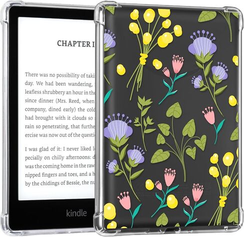CoBak Clear Case for 6" Kindle 11th Generation 2022 - Ultra-Slim Soft TPU Transparent Cover,Lightweight & Durable Protection in Saudi Arabia