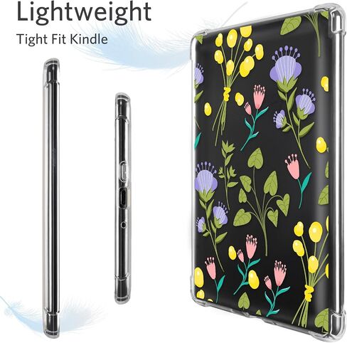 CoBak Clear Case for 6" Kindle 11th Generation 2022 - Ultra-Slim Soft TPU Transparent Cover,Lightweight & Durable Protection in Saudi Arabia