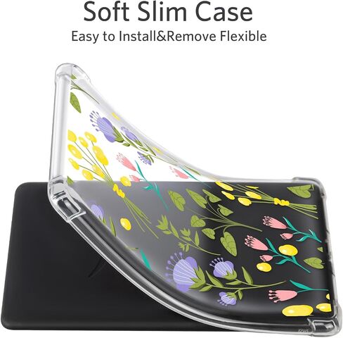 CoBak Clear Case for 6" Kindle 11th Generation 2022 - Ultra-Slim Soft TPU Transparent Cover,Lightweight & Durable Protection in Saudi Arabia