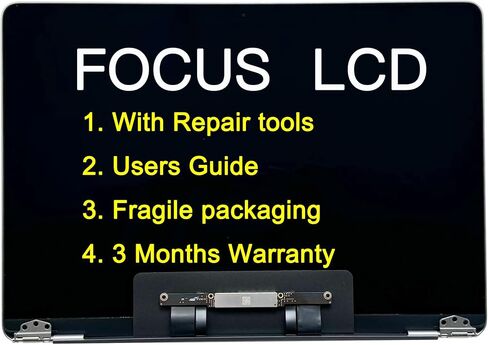 (Space Grey) LCD Screen Replacement for MacBook Pro A1706 A1708 EMC 3071 EMC 3163 EMC 2978 EMC 3164 Retina Full Display Assembly A+++ FOCUS LCD in Saudi Arabia