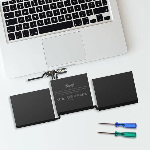 بطارية A1708 (5100 مللي أمبير) - مناسبة لاستبدال بطارية MacBook Pro 13 بوصة A1708 (أواخر 2016-2017)، بطارية A2159 (2019)، بطارية A2289 (2020)، استبدال بطارية A2338 (2020) in Kuwait