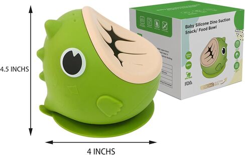 Silicone Snack Cups for Toddlers, Baby Snack Container, Spill Proof Food Container for Toddler and Baby, BPA Free & Dishwasher Safe in Kuwait